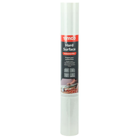 TIMCO Protective Film For Hard Surfaces - 50m x 0.6m