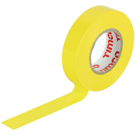 TIMCO PVC Insulation Tape Yellow - 25m x 18mm