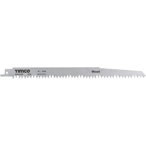 TIMCO Reciprocating Saw Blades Wood Cutting High Carbon Steel - S1531L