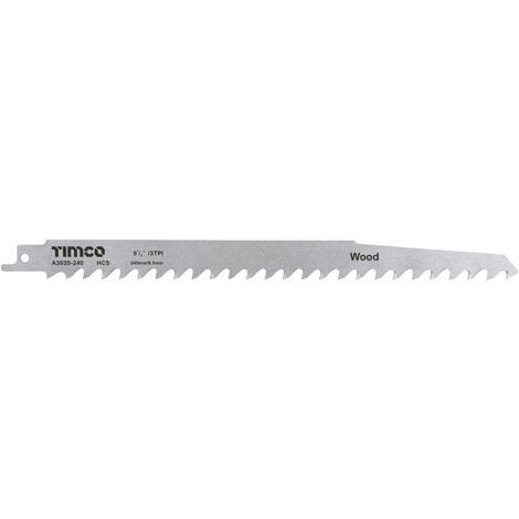 TIMCO Reciprocating Saw Blades Wood Cutting High Carbon Steel - S1542K