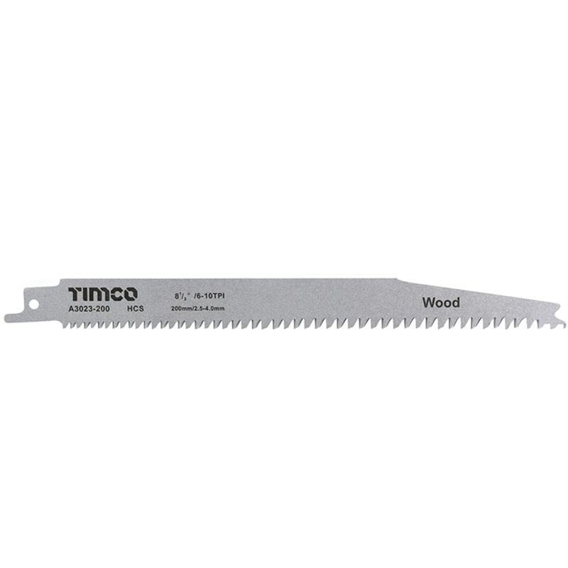 Reciprocating Saw Blades Wood Cutting High Carbon Steel - S2345X - Timco