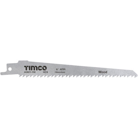 TIMCO Reciprocating Saw Blades Wood Cutting High Carbon Steel - S644D