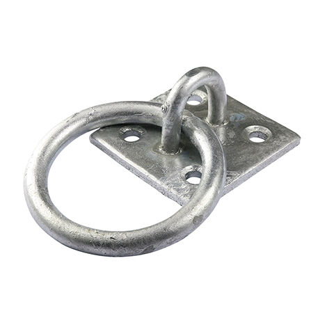 TIMCO Ring on Plate Hot Dipped Galvanised - 2"