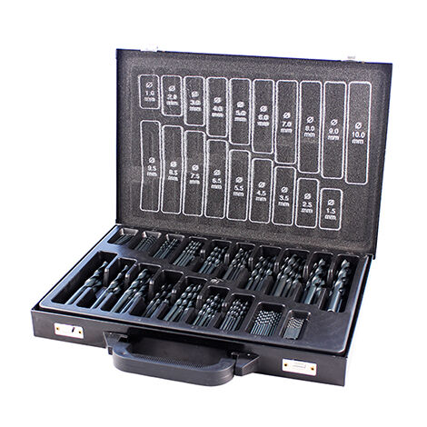 TIMCO Roll Forged Jobber Drills Set HSS - 170pcs