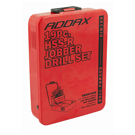 TIMCO Roll Forged Jobber Drills Set HSS - 19pcs