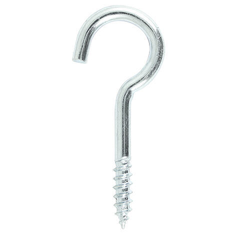TIMCO Screw Hooks Silver - 60mm