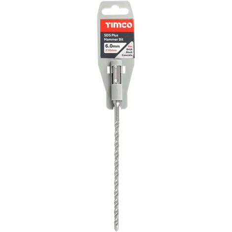 TIMCO SDS Plus Hammer Bits - 6.0 x 210