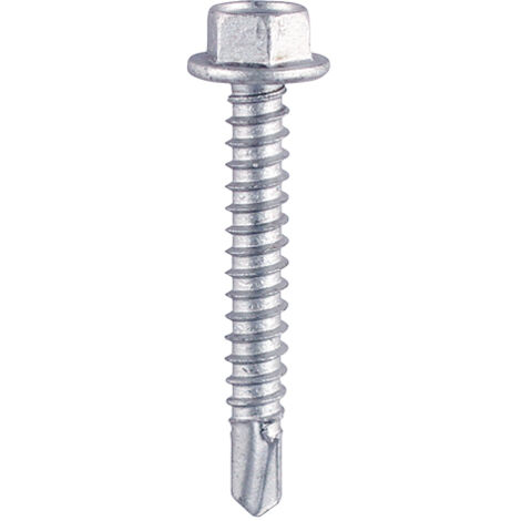 TIMCO Self-Drilling Light Section Silver Screws - 10 x 3/4