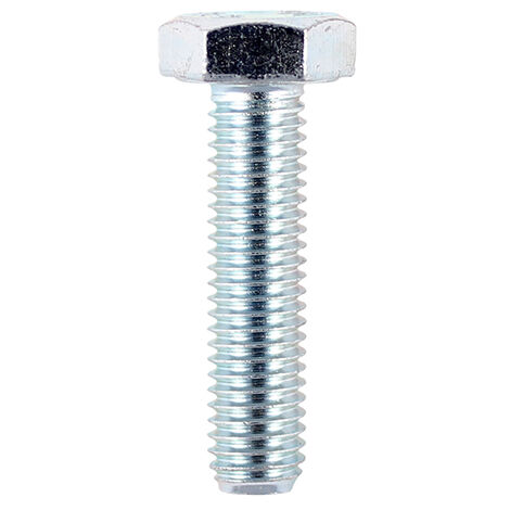 TIMCO Set Screws DIN933 Grade 8.8 Silver - M16 x 80