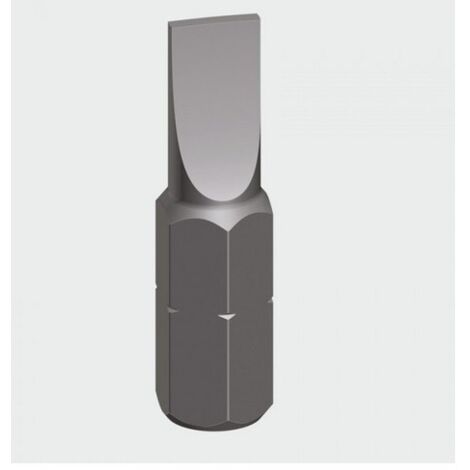 TIMCO Slotted Driver Bit S2 Grey - 10.0 x 1.6 x 25