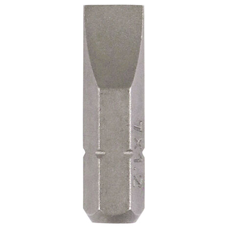 TIMCO Slotted Driver Bit S2 Grey - 7.0 x 1.2 x 25