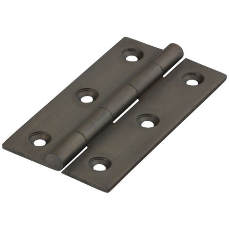 TIMCO Solid Drawn Brass Hinges Bronze - 75 x 40