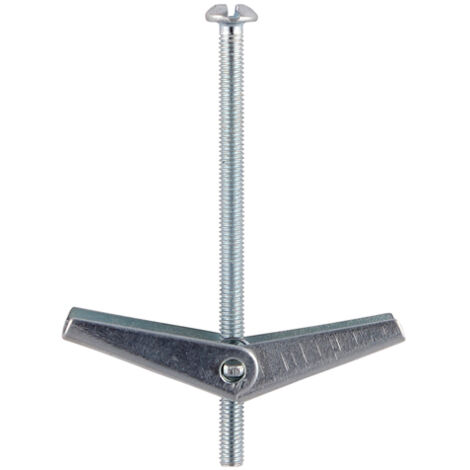 TIMCO Spring Toggle Cavity Anchors Silver - M5 x 100