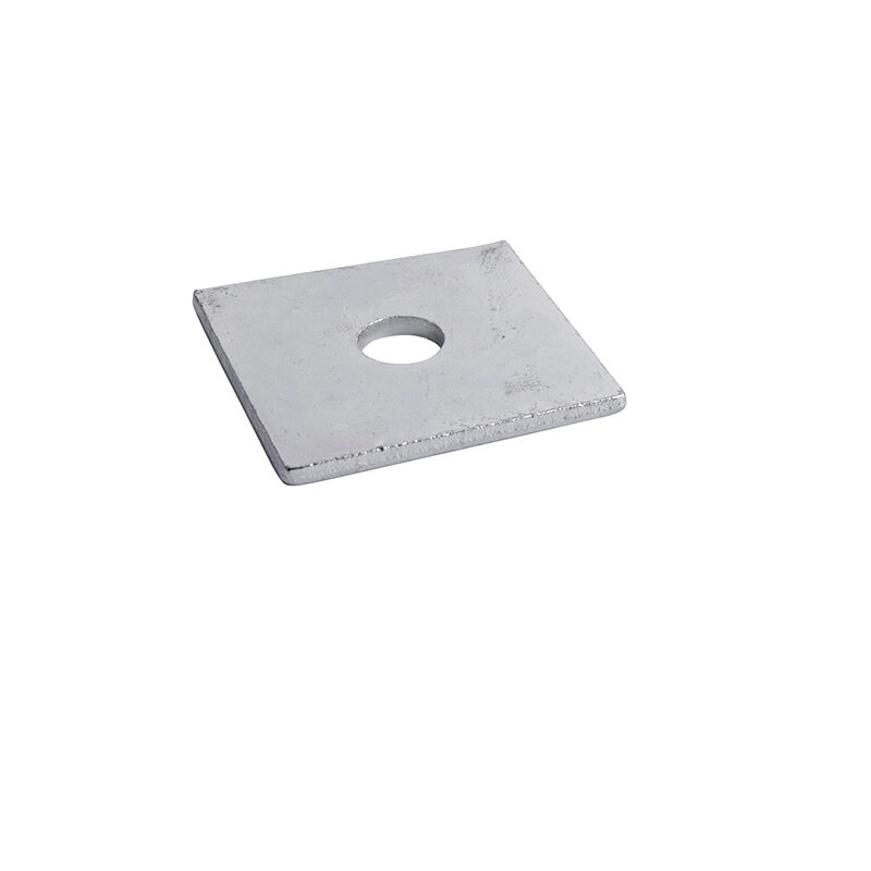 Timco - Square Plate Washers - Hot Dipped Galvanised (Size M10 x 50 x 50 x 3 - 100 Pieces)