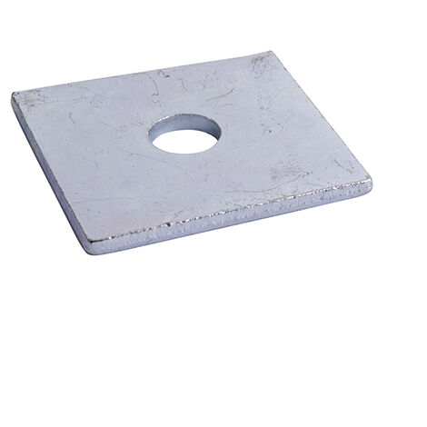 TIMCO Square Plate Washers Silver - M10 x 50 x 50 x 3
