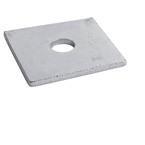 TIMCO Square Plate Washers Silver - M12 x 50 x 50 x 3