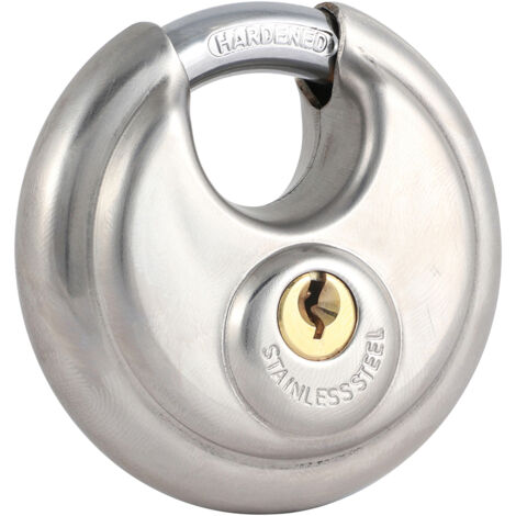 TIMCO Stainless Steel Disc Padlock - 70mm