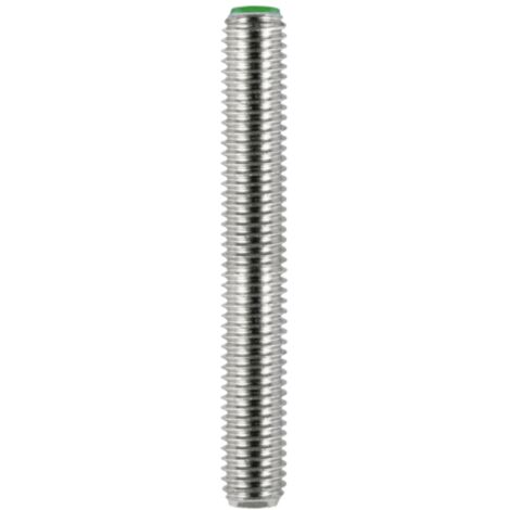 Timco Stainless Steel Threaded Bars (Silver) - M10 x 1000mm (5 Pack)