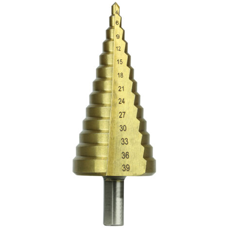 TIMCO Step Drill M2 HSS TiN - 4-39mm