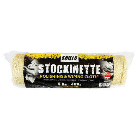 TIMCO Stockinette Polishing & Wiping Cloth - 4.8m / 400g