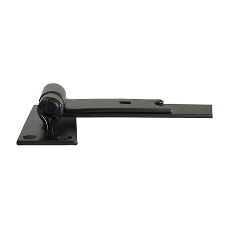TIMCO Straight Band & Hook On Plates Hinges Black - 350mm
