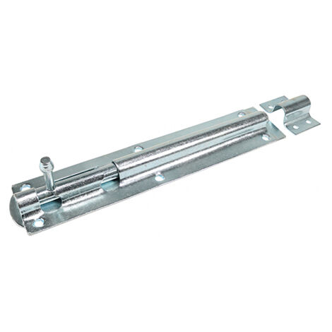 TIMCO Straight Tower Bolt Silver - 8"