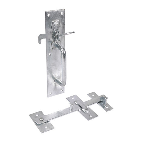TIMCO Suffolk Latch Medium Duty Hot Dipped Galvanised - 205 x 45mm