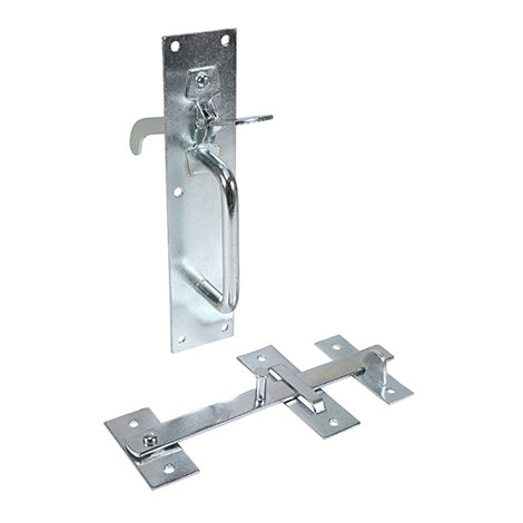 TIMCO Suffolk Latch Medium Duty Silver - 205 x 45mm