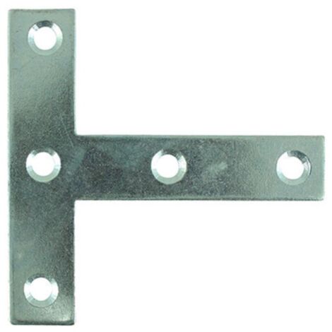 Timco Tee Plates Silver - 76 x 76 x 16 (25 Box)