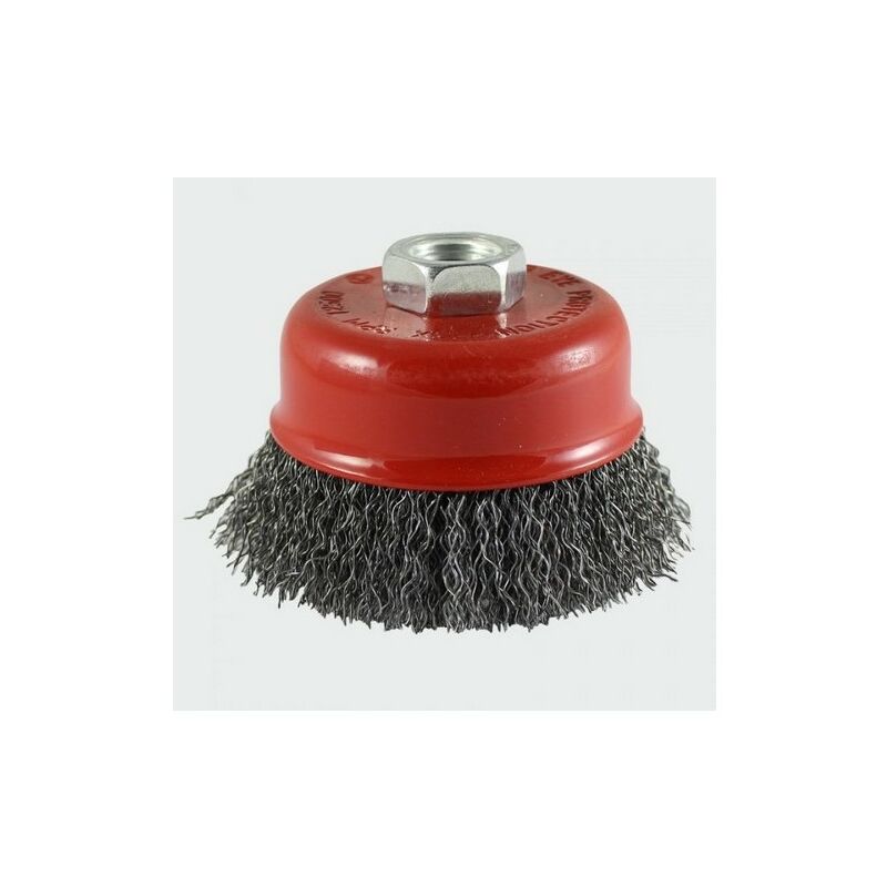 125TCC Threaded Cup Brush Crimp 125mm - Addax