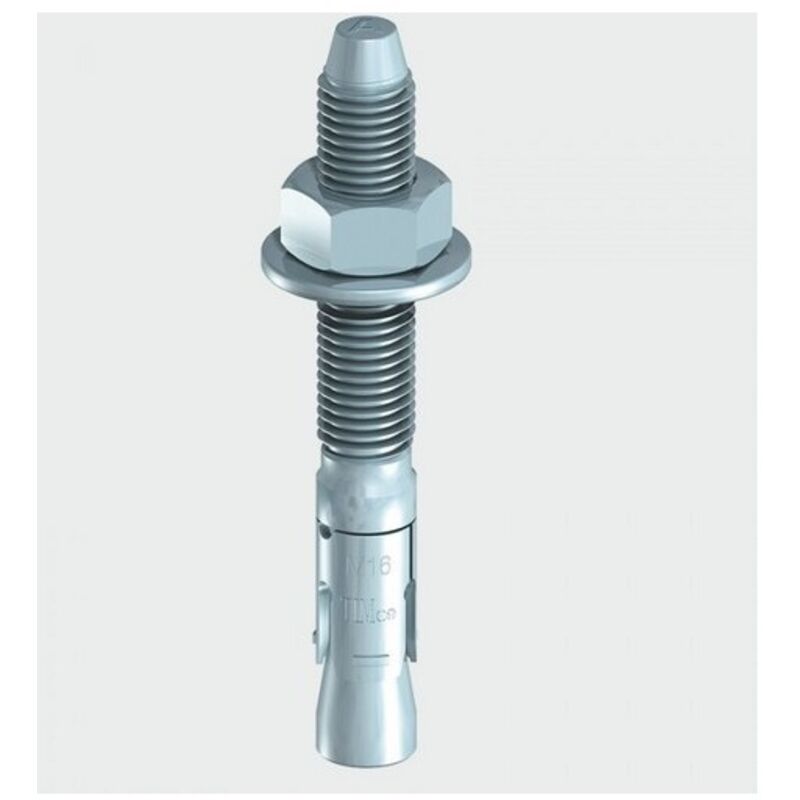 Timco - Throughbolts - Zinc (Size M10 x 100 - 2 Pieces)