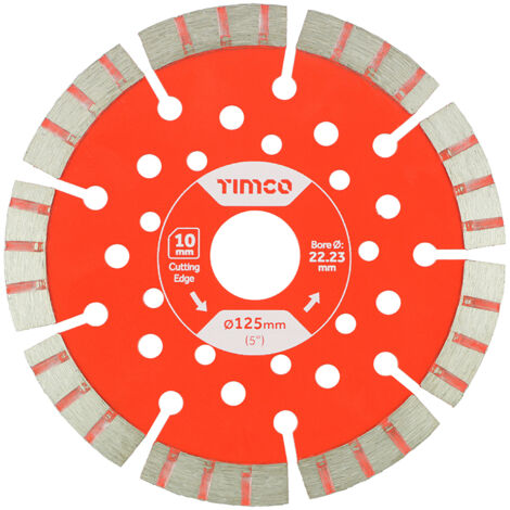TIMCO Trade Diamond Blade Segmented - 125 x 22.2