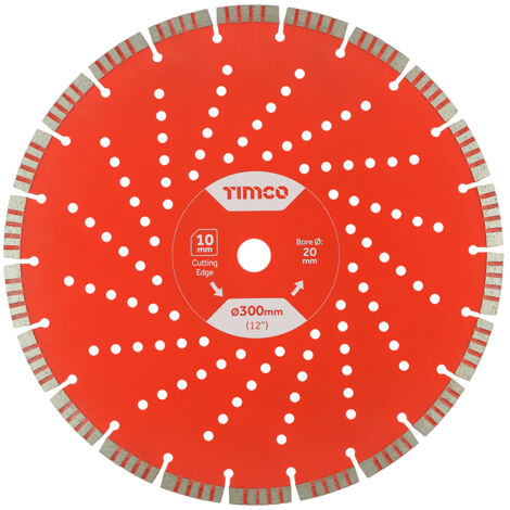 TIMCO Trade Diamond Blade Segmented - 300 x 20.0