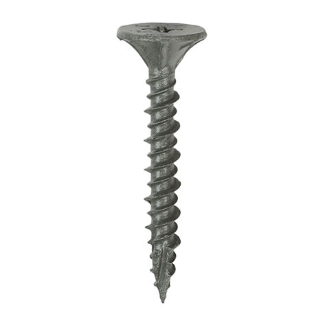 TIMCO Twin-Cut Cement Board Countersunk Exterior Silver Screws - 4.2 x 32