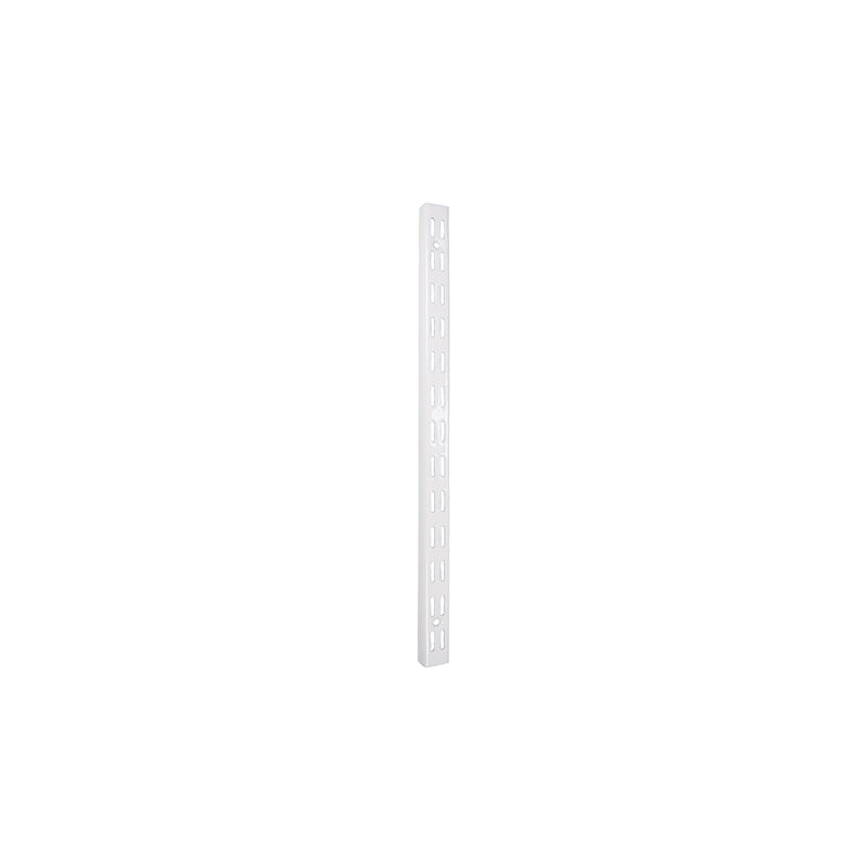 Timco - Twin Slot Upright - White (Size 1000mm - 10 Pieces)