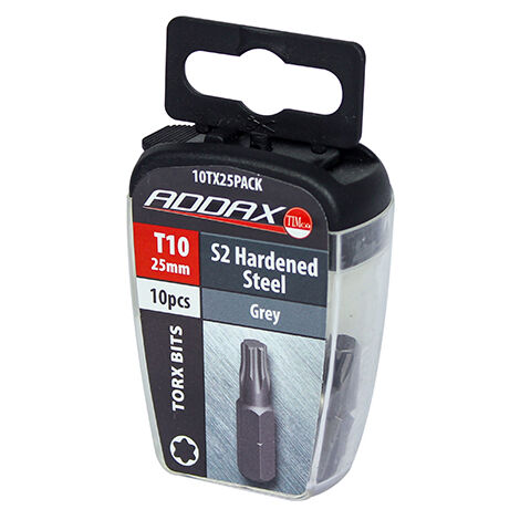 TIMCO TX Drive Driver Bit S2 Grey - TX10 x 25