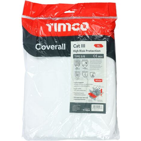 TIMCO Type 5/6 Coverall - X Large