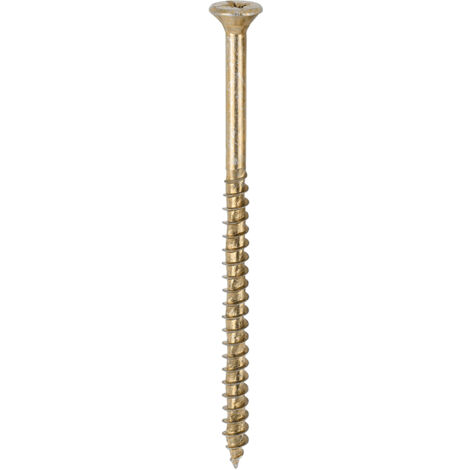 TIMCO Velocity Premium Multi-Use Countersunk Gold Woodscrews - 5.0 x 90