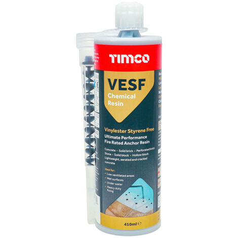 TIMCO Vinylester Styrene Free Chemical Anchor Resins - 410ml
