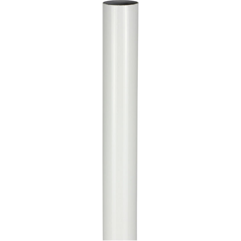Timco - Wardrobe Rail - Round - White (Size 25 x 1219 - 1 Each)