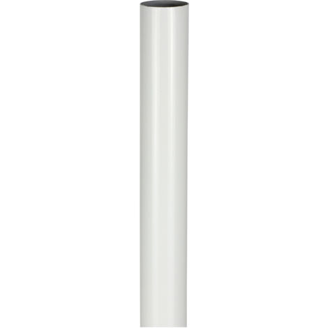 TIMCO Wardrobe Rail Round White - 25 x 1219
