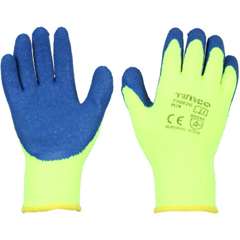 TIMCO Warm Grip Crinkle Latex Coated Polyester Gloves - Medium