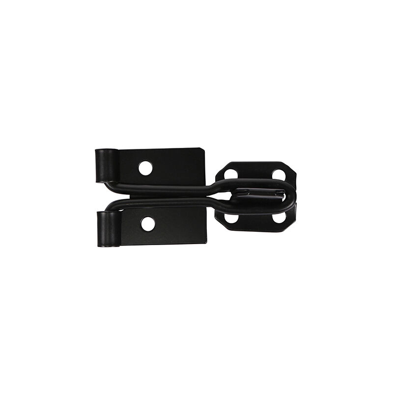 Timco - Wire Pattern Hasp & Staple - Black (Size 4" - 1 Each)