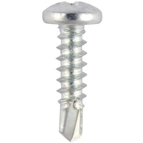 TIMCO Window Fabrication Screws Pan PH Self-Tapping Thread Self-Drilling Point Zinc - 4.2 x 25