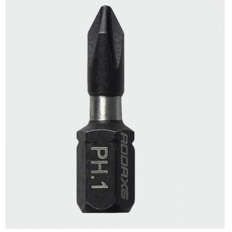 TIMCO X6 Impact Phillips Driver Bit - No.1 x 25