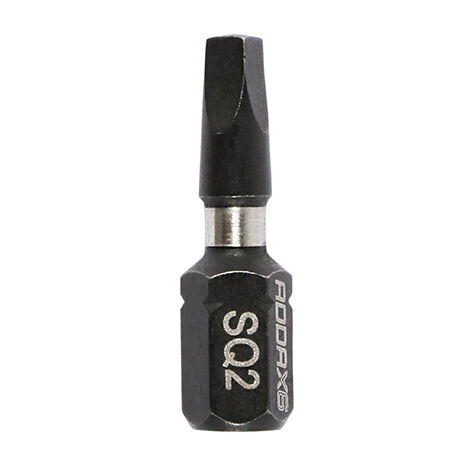 TIMCO X6 Impact Square Driver Bit - No.2 x 25