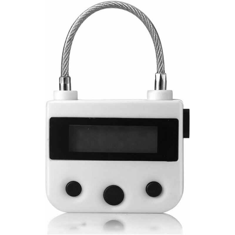 Time lock with timer switch, security padlock Electronic timer lock Random color