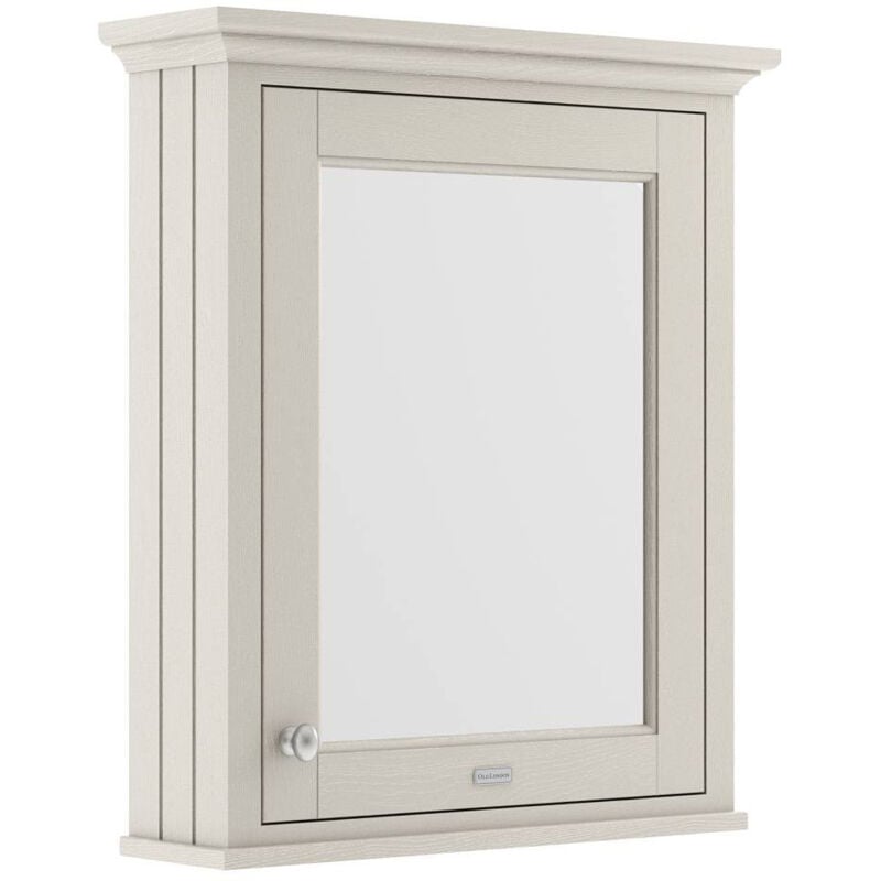 Old London Timeless Sand 600mm Mirror Storage Cabinet - LON414