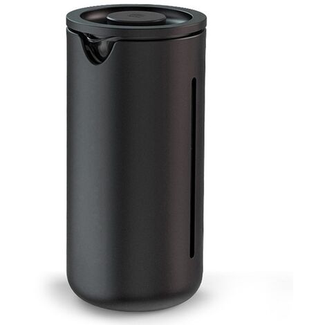 Timemore-cafetera francesa portátil de vidrio, máquina de café con filtro francés, émbolo de prensa de té, 450Ml,Black