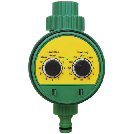 timer automatico per l'irrigazione, display LCD chiaro, timer per l'irrigazione con programmi multipli, per giardino, serra e orto